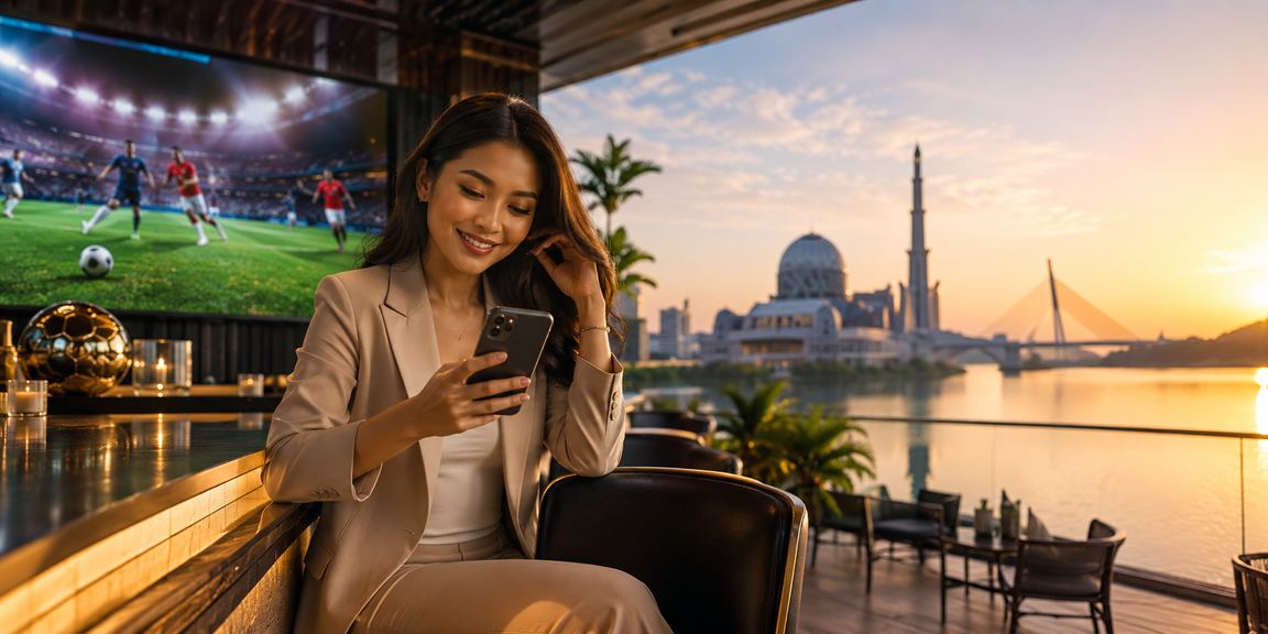 Peminat bola sepak Putrajaya menggunakan tip pertaruhan platform 700000
